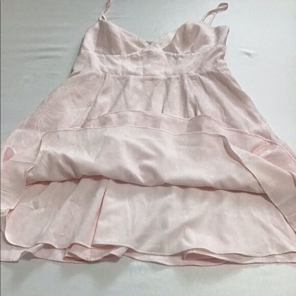 Guess Pink Slip Mini Dress Floral Print Fit & Flare Size Medium - Picture 10 of 16